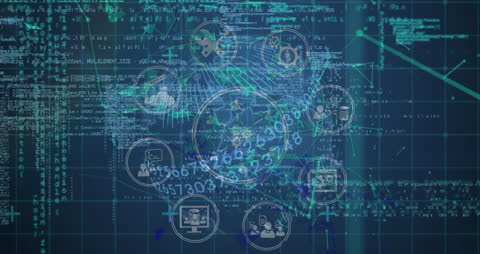 Abstract Data Networking with Digital Elements