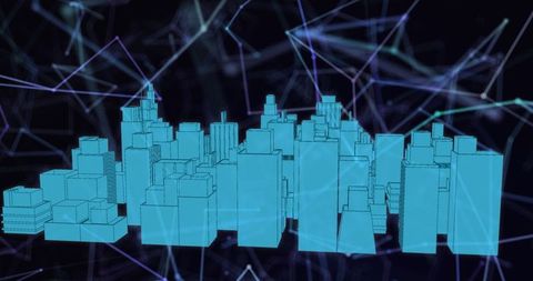 Digital Network Concepts in 3D City Model