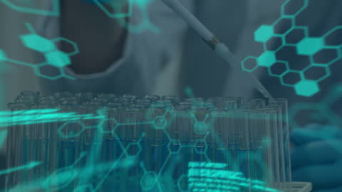 Biotechnology Visualization with Molecular Data Animation