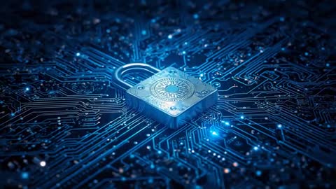 Digital Lock Securing Cyber Network Circuit
