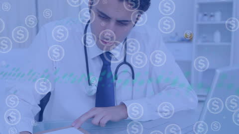 Businessman Experiencing High-Tech VR Innovation