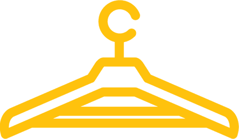 yellow clothes hanger illustration on transparent background - Download Free Stock Videos Pikwizard.com
