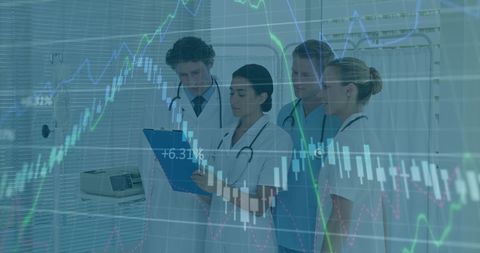 Doctors Collaborating on Digital Healthcare Data - Download Free Stock Images Pikwizard.com