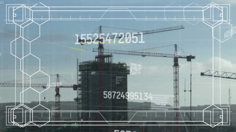 Digital Interface Data Processing Over Construction Site