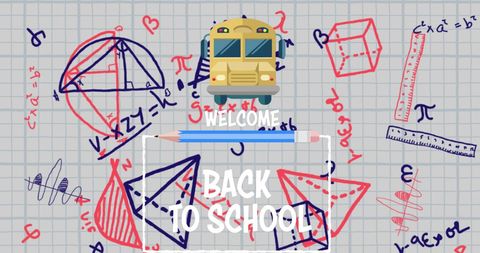 Back to School Math Inspiration with Fun Equations Theme - Download Free Stock Images Pikwizard.com
