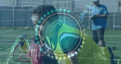 Technology enhancing football training with data analytics