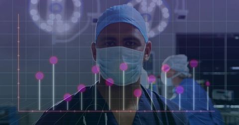 Healthcare Analytics With Doctor in Surgical Room