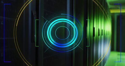 digital data processing on computer servers lighting technology - Download Free Stock Images Pikwizard.com