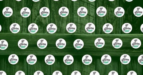 Eco-Friendly Pattern with Eco Text on Wooden Texture - Download Free Stock Images Pikwizard.com