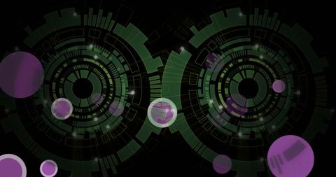 Digital 5G Technology Concept with Futuristic Scanners - Download Free Stock Images Pikwizard.com