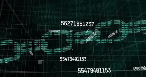 Futuristic Numerical Sequence in Digital Grid Tunnel