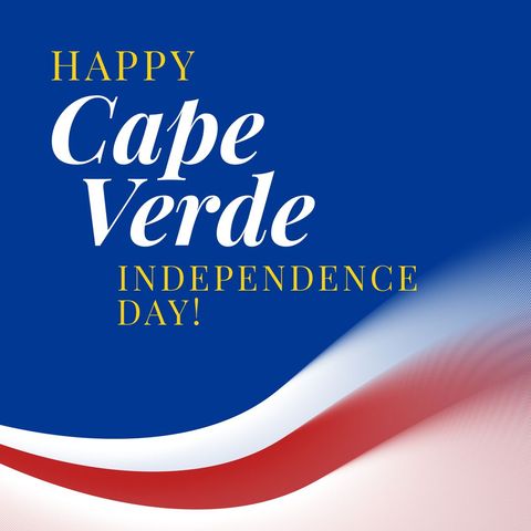 Cape Verde Independence Day Celebration Background - Download Free Stock Templates Pikwizard.com