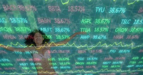 Relaxation amidst financial data and technology