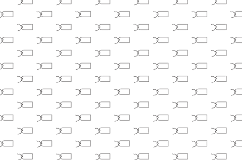 Seamless black tags pattern on transparent background vector