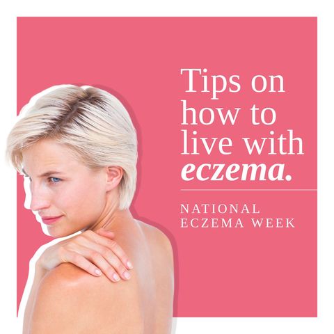 tips on living with eczema for national awareness - Download Free Stock Templates Pikwizard.com