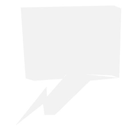 transparent speech bubble with lightning tail vector - Download Free Stock Videos Pikwizard.com