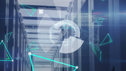 Innovative Digital Data Processing in Server Room