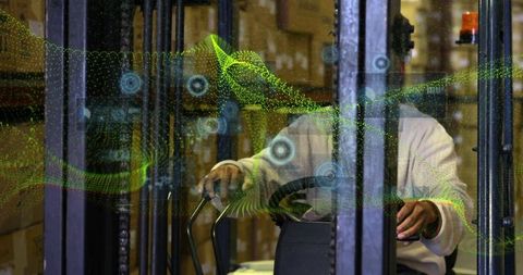 Augmented Reality Aiding Forklift Operator in Warehouse Inventory Management