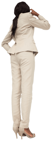 african american businesswoman scratching head transparent background - Download Free Stock Videos Pikwizard.com