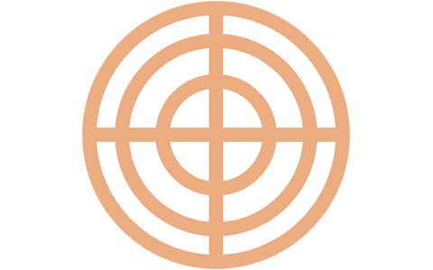 transparent white and orange target icon for sport games - Download Free Stock Videos Pikwizard.com