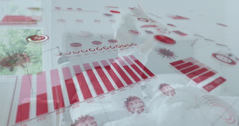 Futuristic Visualization of COVID-19 Data with Virtual Interface