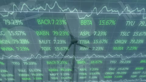 Digital Financial Data Overlay with Stock Market Information
