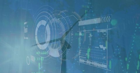 Innovative technology and sustainability futuristic concept