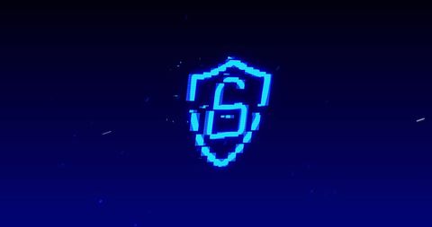 Digital Padlock on Dark Background Representing Cybersecurity and Data Protection