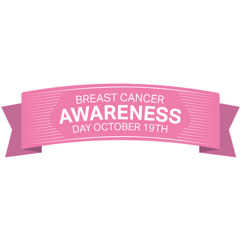 Pink Ribbon for Breast Cancer Awareness on Transparent Background - Download Free Stock Videos Pikwizard.com
