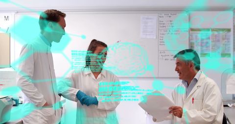 Medical Data Processing with Scientists in Lab Environment - Download Free Stock Images Pikwizard.com