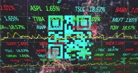 Financial Data Analysis with Dynamic Statistics and QR Code Integration