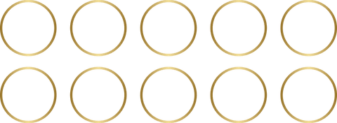 Transparent Gold Circular Patterns Arranged Neatly - Download Free Stock Videos Pikwizard.com