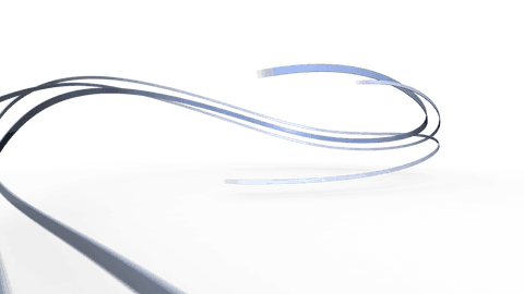 elegant blue light trails on transparent background - Download Free Stock Videos Pikwizard.com