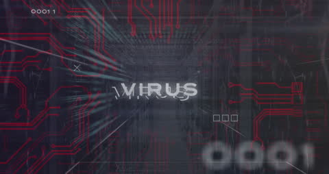 Animated Virus Alert in Digital Server Environment