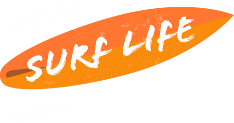 Surfboard Design with 'Surf Life' Text and Waves on Transparent Background - Download Free Stock Videos Pikwizard.com