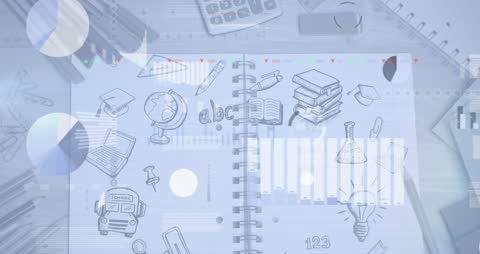 Global Connection Technology Business Animation