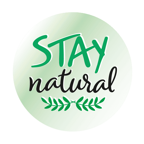 Stay Natural Badge on Transparent Background Promoting Organic Living - Download Free Stock Videos Pikwizard.com