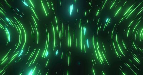 Glowing Green Light Trails in Hypnotic Motion - Download Free Stock Images Pikwizard.com