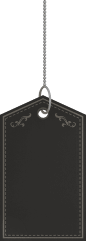 elegant gray label with string on transparent background - Download Free Stock Videos Pikwizard.com