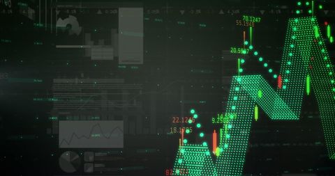 Digital Financial Data Analysis with Graphs and Charts Visualization - Download Free Stock Images Pikwizard.com
