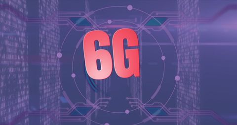 6g technology digital interface with network connectivity elements