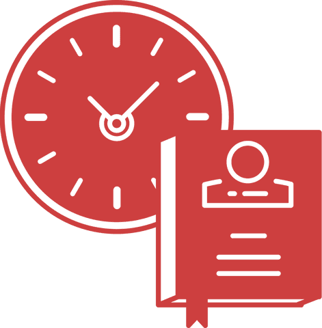 transparent clock with open book illustration on a digital background - Download Free Stock Videos Pikwizard.com