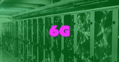 Innovative 6G Technology Concept with Data Processing Servers - Download Free Stock Images Pikwizard.com