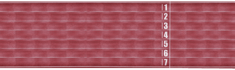 Transparent Red Track and Field Lanes with Numbers - Download Free Stock Videos Pikwizard.com