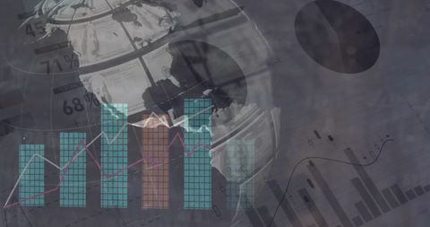 Financial Data Processing in Global Business Environment - Download Free Stock Images Pikwizard.com