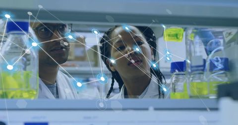 Diverse Scientists Collaborating in High-Tech Research Laboratory - Download Free Stock Images Pikwizard.com
