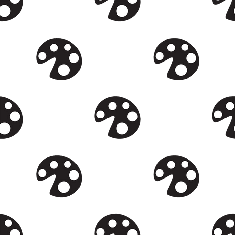 transparent pattern with abstract black shapes isolated illustration - Download Free Stock Videos Pikwizard.com