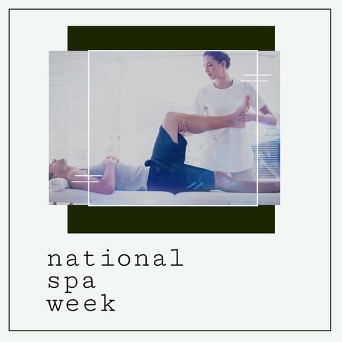massage therapy session celebrating national spa week - Download Free Stock Templates Pikwizard.com