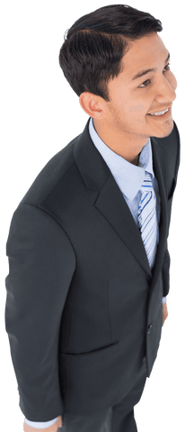Happy Biracial Businessman Isolated on Transparent Background - Download Free Stock Videos Pikwizard.com