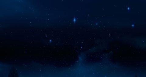 Vivid Starry Night Sky with Bright Constellations - Download Free Stock Images Pikwizard.com